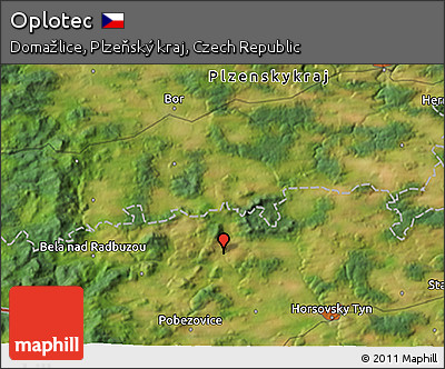 Satellite 3D Map of Oplotec