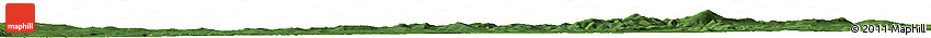 Satellite Horizon Map of the Area around 49° 43' 37" N, 130° 58' 29" E