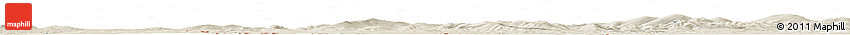 Shaded Relief Horizon Map of the Area around 49° 43' 37" N, 131° 49' 29" E Shaded Relief Horizon Map of the Area around 49° 43' 37" N, 131° 49' 29" E