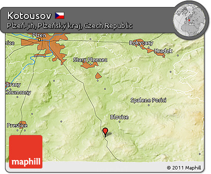 Physical 3D Map of Kotousov