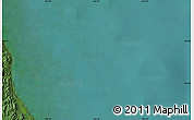 Satellite Map of the area around 49° 43' 37" N, 144° 34' 29" E