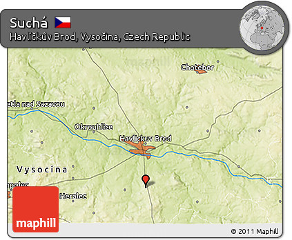 Physical 3D Map of Suchá