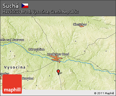 Physical 3D Map of Suchá