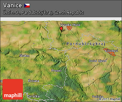Satellite 3D Map of Vanice