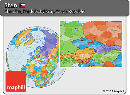 Political Location Map of Stan