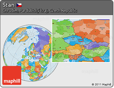 Political Location Map of Stan