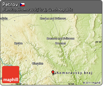 Physical Map of Petrov