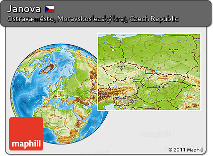 Physical Location Map of Janova