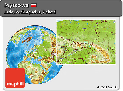 Physical Location Map of Myscowa