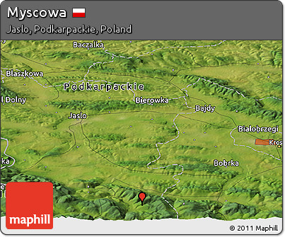 Satellite Panoramic Map of Myscowa