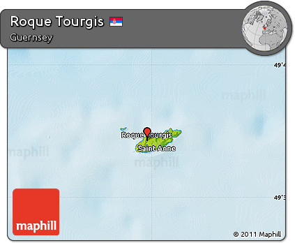 Physical Map of Roque Tourgis