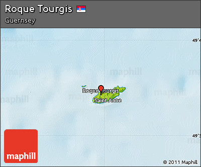 Physical Map of Roque Tourgis