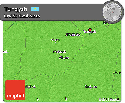 Political Map of Tungysh