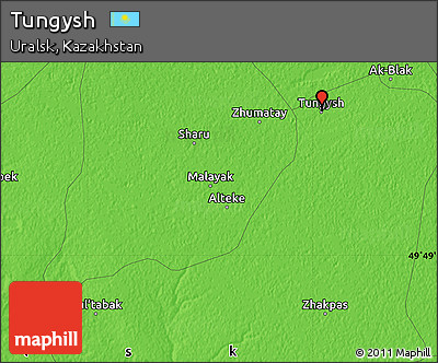 Political Map of Tungysh