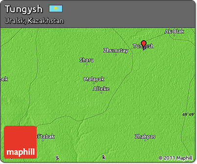 Political Map of Tungysh