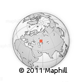 Outline Map of the Area around 49° 43' 37" N, 56° 10' 29" E, rectangular outline