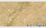Satellite 3D Map of the area around 49° 43' 37" N, 62° 58' 30" E