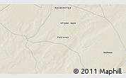 Shaded Relief 3D Map of the area around 49° 43' 37" N, 62° 58' 30" E