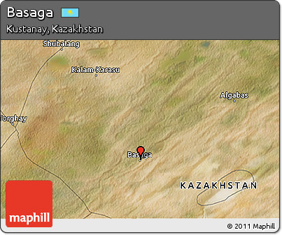 Satellite 3D Map of Basaga