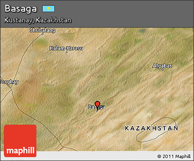 Satellite 3D Map of Basaga
