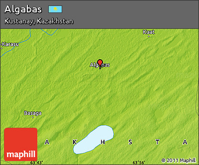 Physical Map of Algabas