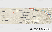 Shaded Relief Panoramic Map of Mynshunkyr