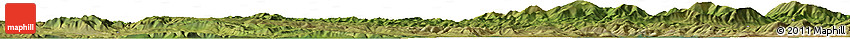 Satellite Horizon Map of the Area around 49° 43' 37" N, 83° 22' 30" E
