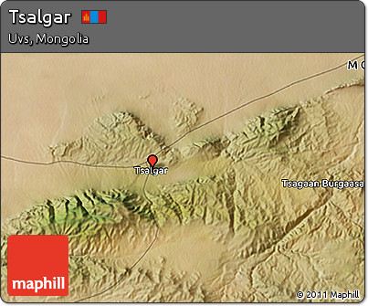 Satellite 3D Map of Tsalgar