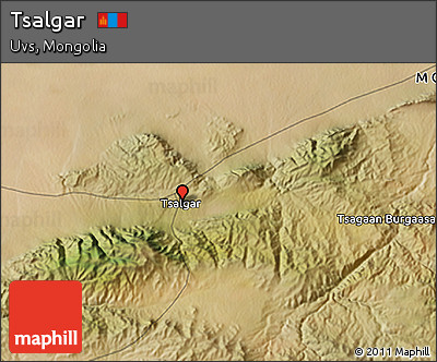 Satellite 3D Map of Tsalgar