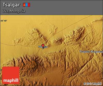 Physical Map of Tsalgar