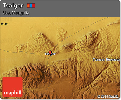 Physical Map of Tsalgar