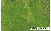 Satellite Map of the area around 49° 43' 37" N, 95° 58' 29" W