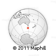 Outline Map of the Area around 49° 3' 5" S, 147° 7' 30" E, rectangular outline