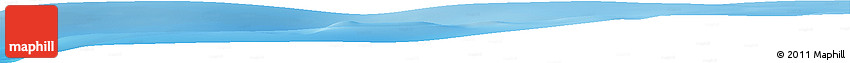Shaded Relief Horizon Map of the Area around 49° 3' 5" S, 149° 40' 30" E