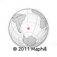 Outline Map of the Area around 49° 3' 5" S, 27° 7' 30" W, rectangular outline