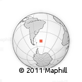 Outline Map of the Area around 49° 3' 5" S, 44° 7' 30" W, rectangular outline