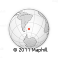 Outline Map of the Area around 49° 3' 5" S, 45° 49' 30" W, rectangular outline