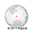 Outline Map of the Area around 49° 3' 5" S, 47° 40' 29" E, rectangular outline