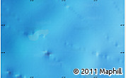 Physical Map of the area around 49° 3' 5" S, 61° 16' 29" E