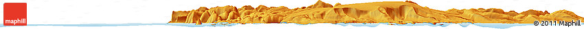 Political Horizon Map of the Area around 49° 3' 5" S, 68° 55' 30" E Political Horizon Map of the Area around 49° 3' 5" S, 68° 55' 30" E