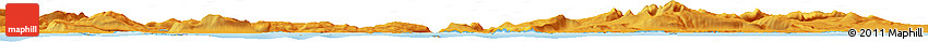 Political Horizon Map of the Area around 49° 3' 5" S, 69° 46' 30" E Political Horizon Map of the Area around 49° 3' 5" S, 69° 46' 30" E