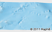 Physical 3D Map of the area around 49° 3' 5" S, 71° 28' 29" E