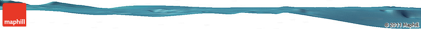 Satellite Horizon Map of the Area around 49° 3' 5" S, 71° 28' 29" E