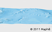 Political Panoramic Map of the area around 49° 3' 5" S, 71° 28' 29" E