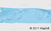 Shaded Relief Panoramic Map of the area around 49° 3' 5" S, 71° 28' 29" E