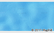 Shaded Relief 3D Map of the area around 49° 3' 5" S, 75° 43' 29" E