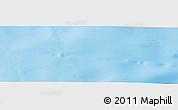 Shaded Relief Panoramic Map of the area around 49° 27' 26" S, 175° 10' 30" E