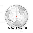 Outline Map of the Area around 49° 27' 26" S, 1° 37' 30" W, rectangular outline