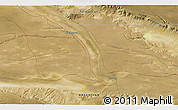 Satellite 3D Map of the area around 49° 27' 26" S, 69° 37' 30" W