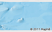 Political 3D Map of the area around 49° 27' 26" S, 71° 28' 29" E